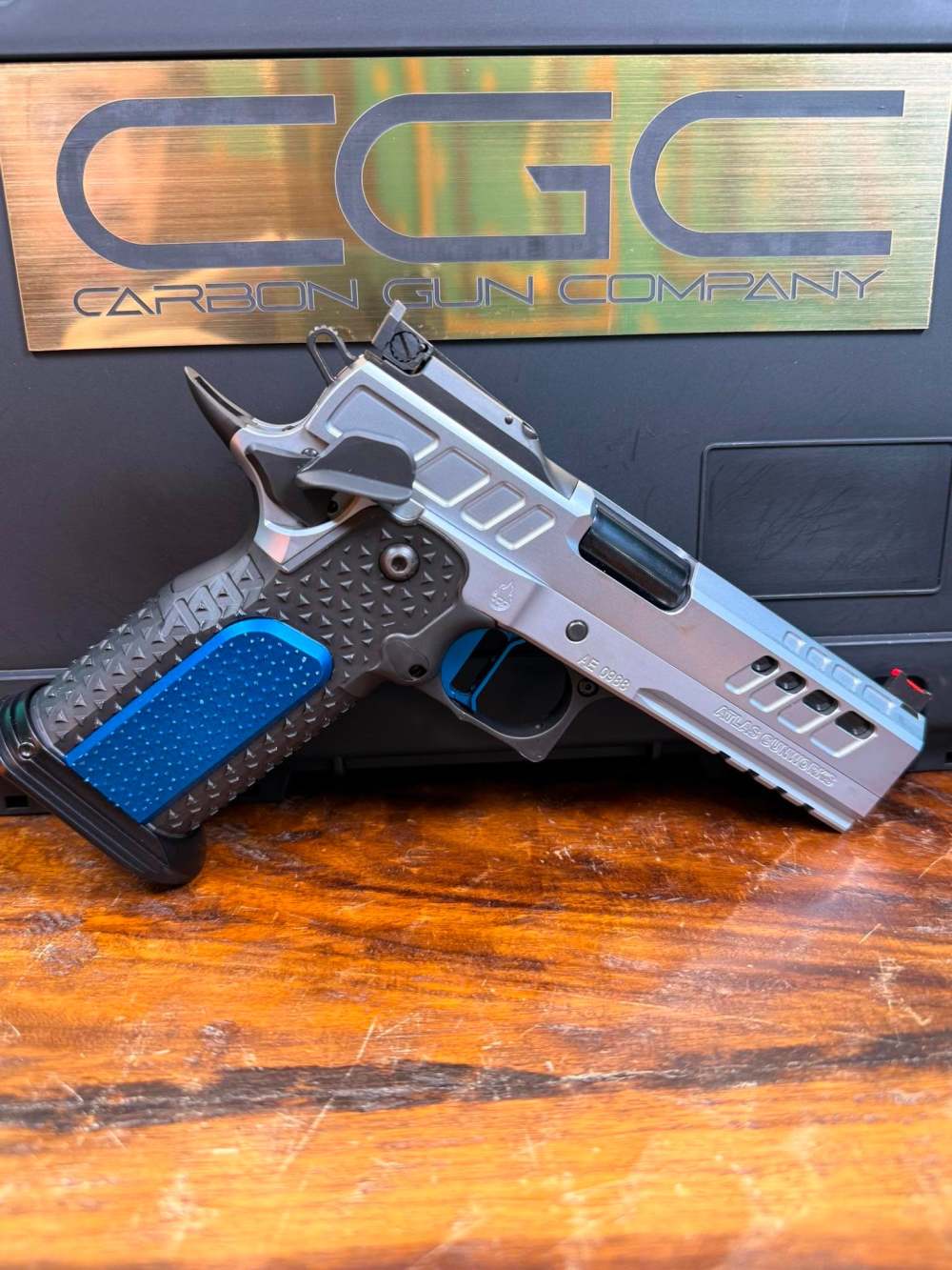 Atlas Gunworks Athena V2 Factory Hard Chrome 4.6" 9mm +5 Magazines-img-0