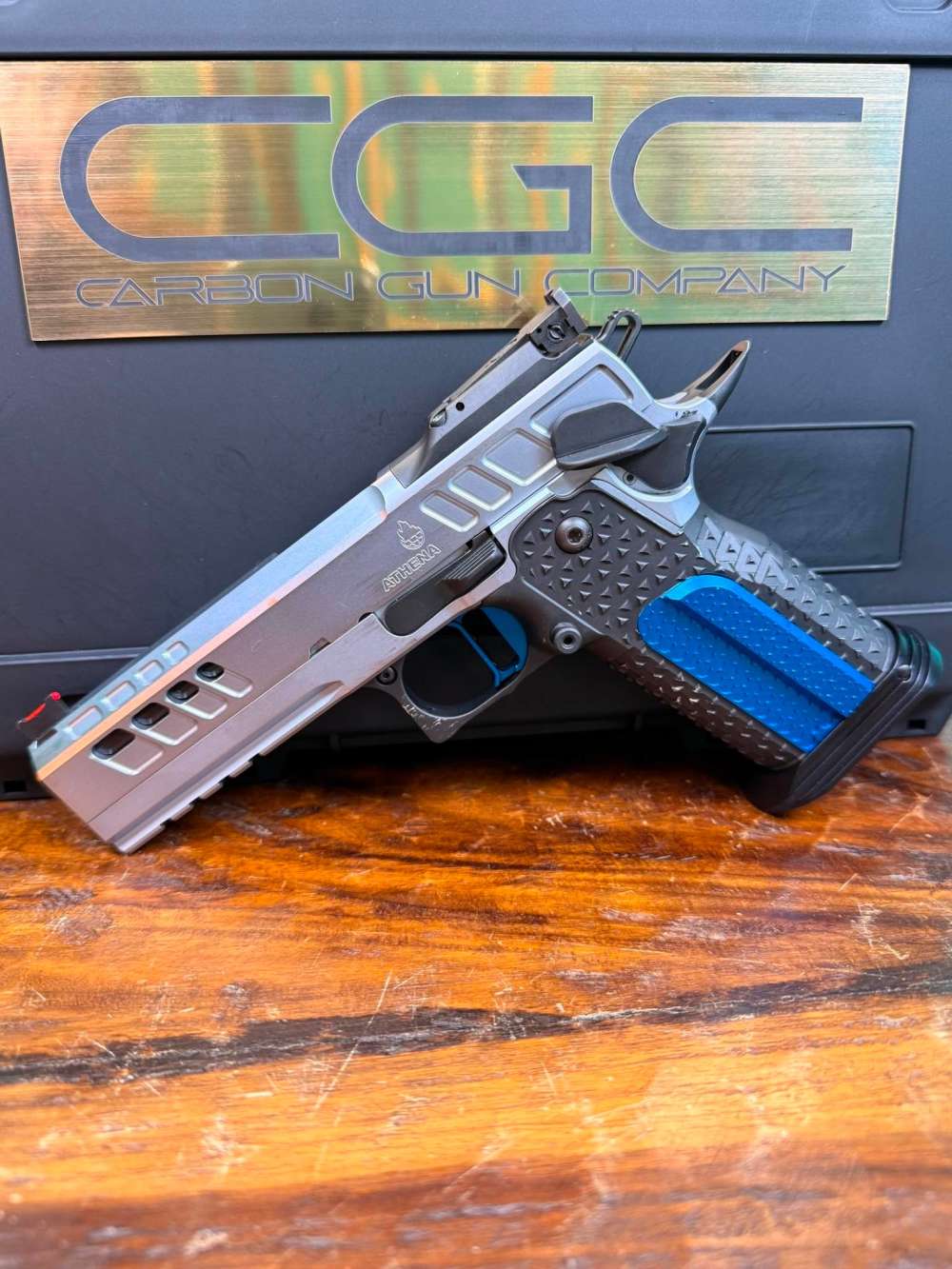 Atlas Gunworks Athena V2 Factory Hard Chrome 4.6" 9mm +5 Magazines-img-1
