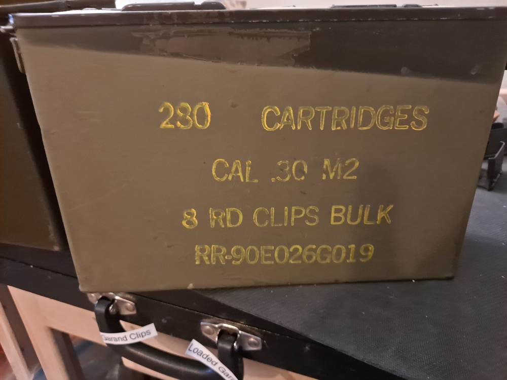 280 rounds 30.06 lake city 66 loaded in 8rd clips( 35 enbloc)-img-2