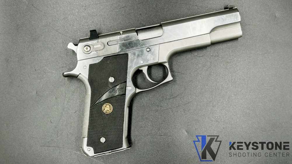 Smith & Wesson Model 645 5" Barrel .45ACP DA/SA w/ Hard Case & 2 Mags-img-0