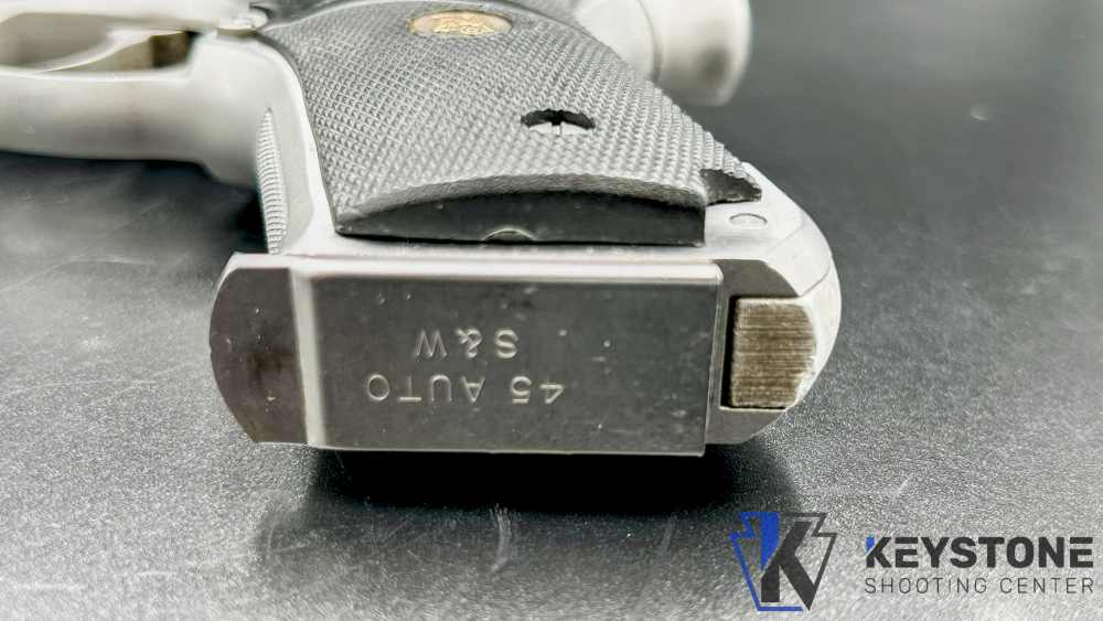 Smith & Wesson Model 645 5" Barrel .45ACP DA/SA w/ Hard Case & 2 Mags-img-10