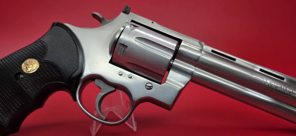 Rare 1992 Colt Anaconda 44 Magnum 6" Stainless Original Box-img-14