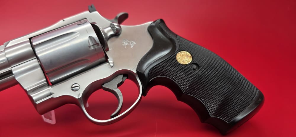 Rare 1992 Colt Anaconda 44 Magnum 6" Stainless Original Box-img-4