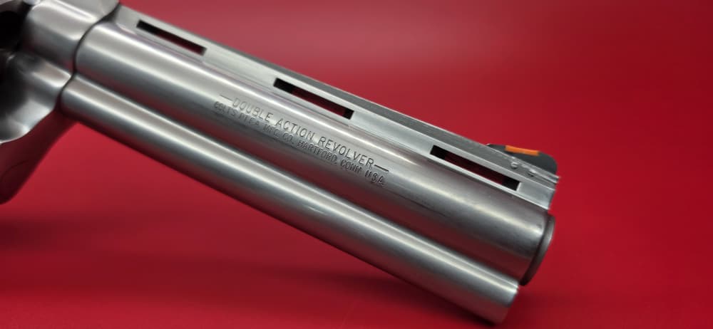 Rare 1992 Colt Anaconda 44 Magnum 6" Stainless Original Box-img-15