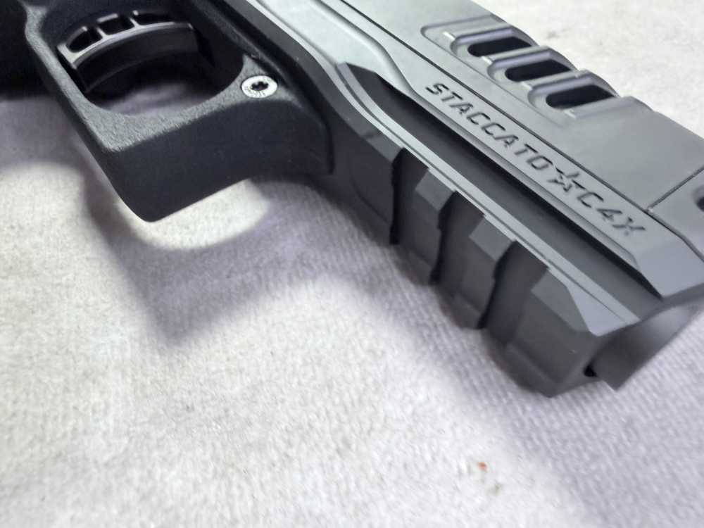 NEW! STACCATO PREMIUM C4X 9MM PISTOL 4” COMP X SERIES SERRATIONS PENNY .01-img-14
