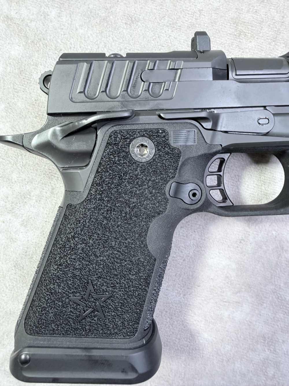 NEW! STACCATO PREMIUM C4X 9MM PISTOL 4” COMP X SERIES SERRATIONS PENNY .01-img-10
