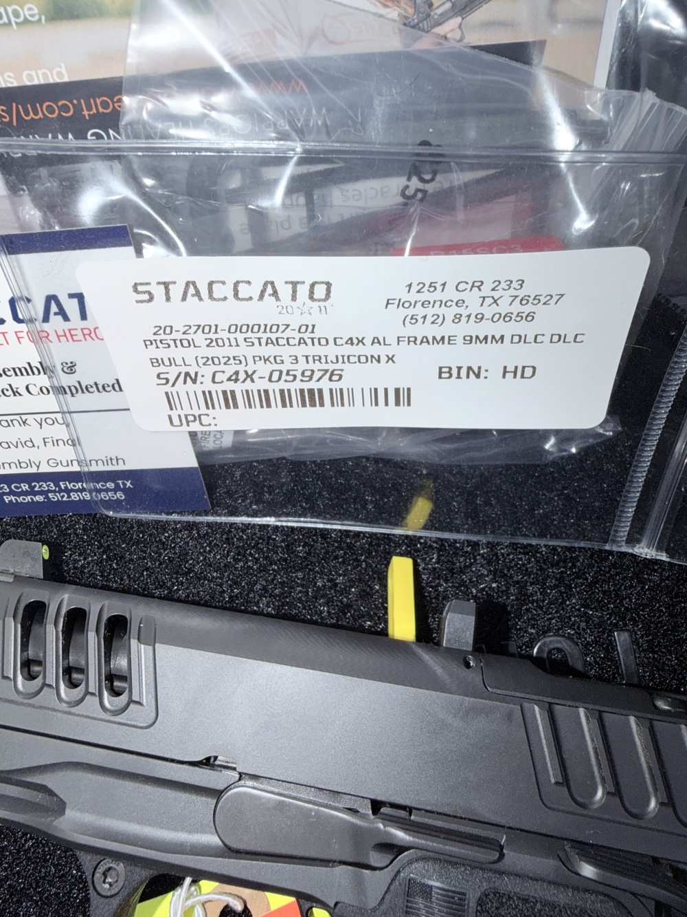 NEW! STACCATO PREMIUM C4X 9MM PISTOL 4” COMP X SERIES SERRATIONS PENNY .01-img-7