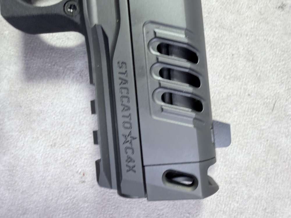 NEW! STACCATO PREMIUM C4X 9MM PISTOL 4” COMP X SERIES SERRATIONS PENNY .01-img-13
