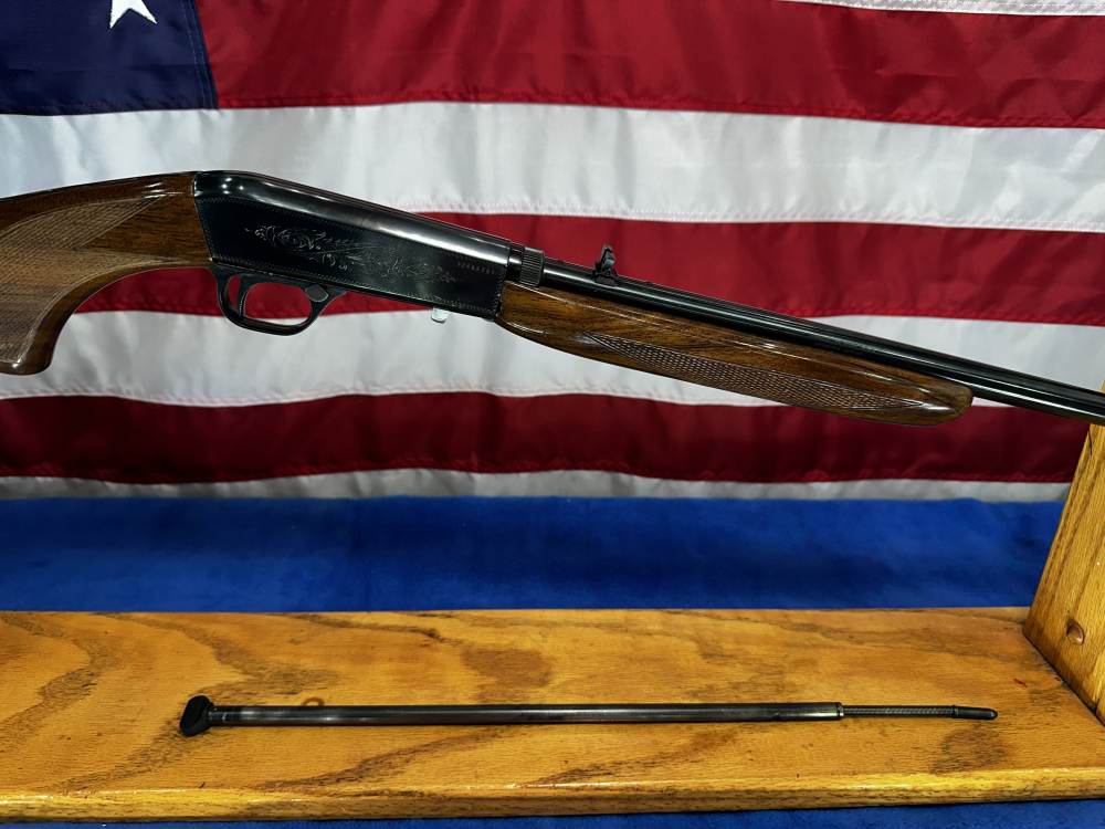Browning SA-22 .22 LR Miroku Japan 1975 Engraved Takedown Rifle-img-9