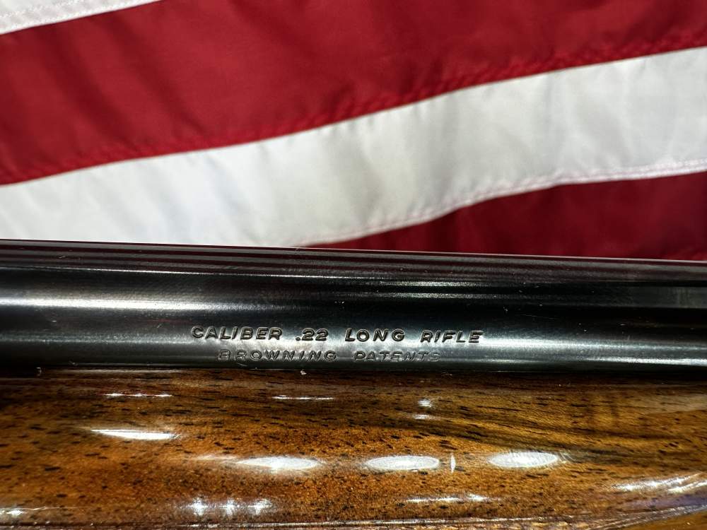 Browning SA-22 .22 LR Miroku Japan 1975 Engraved Takedown Rifle-img-5