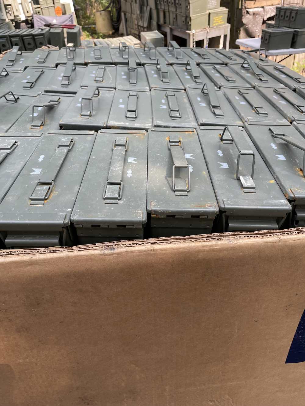 228 ammo cans 30 caliber M1 enbloc will ship very clean-img-1