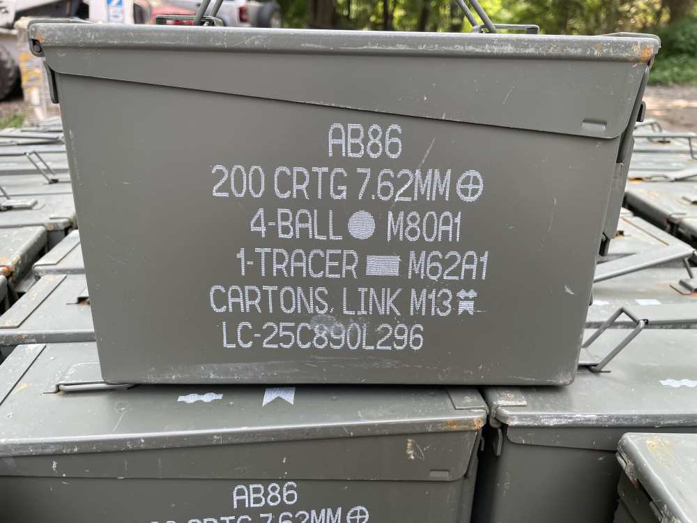 228 ammo cans 30 caliber M1 enbloc will ship very clean-img-3