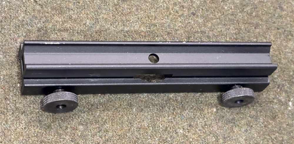 Used - M16 AR15 Carry Handle Scope / Optic Adapter Mount to Picatinny Rail-img-1