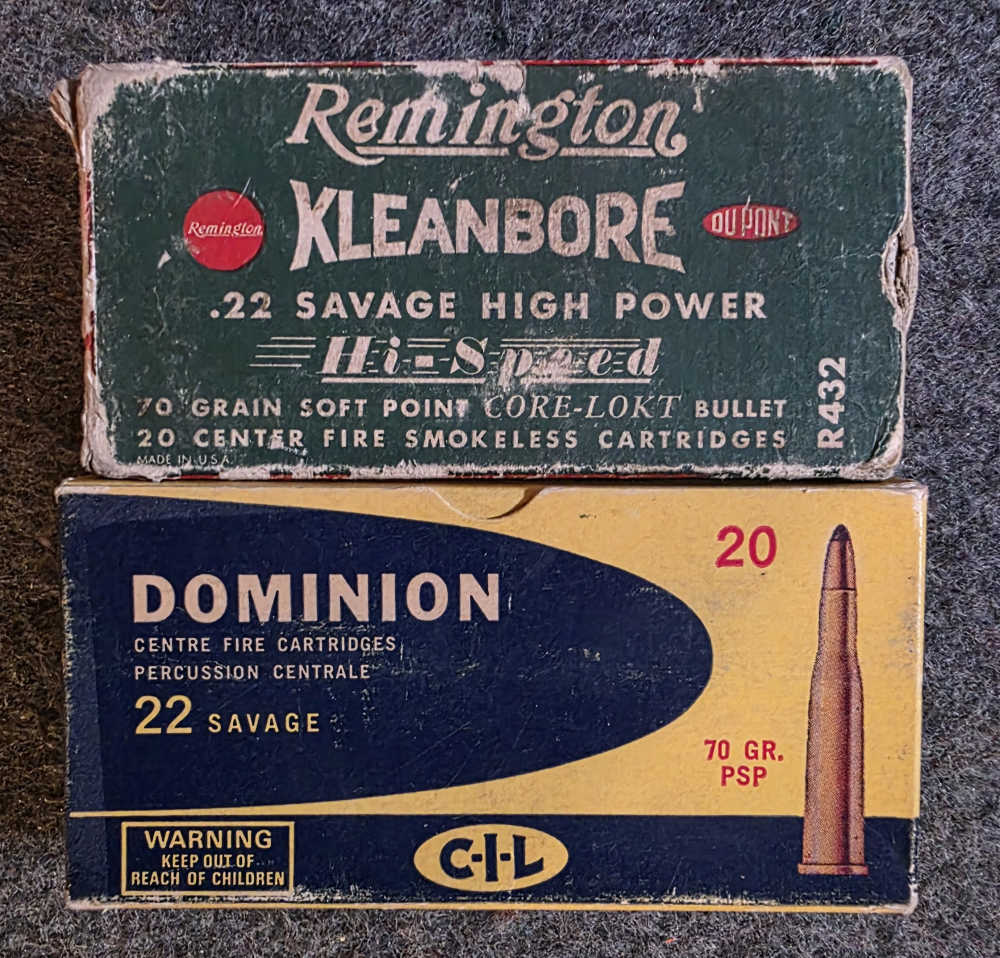 Remington 22 Savage High Power Dominion Western Super-X Mixed Boxes-img-0