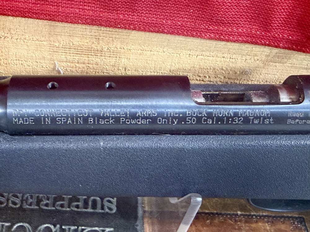 CVA Buck Horn Magnum .50 Percussion Cap Muzzle Loader-img-8