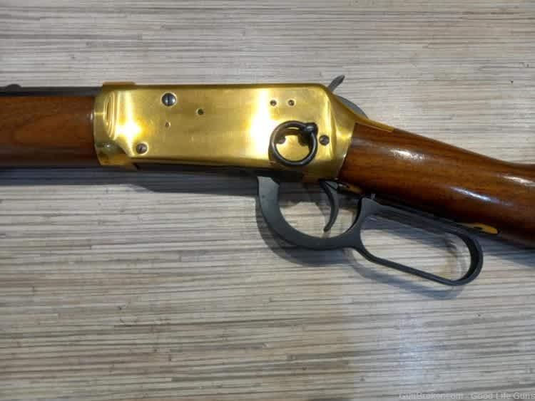 WINCHESTER 94 CENTENNIAL 66 LEVER RIFLE 30.30 GOLD PLATED BOX NEVER FIRED!-img-7