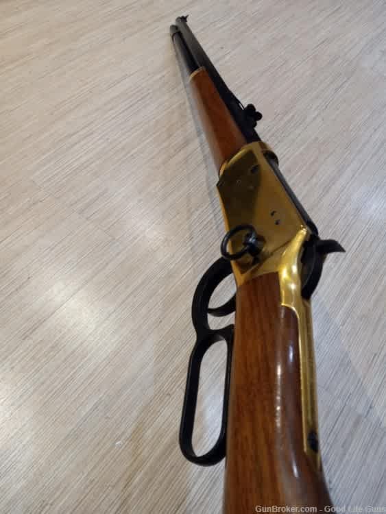WINCHESTER 94 CENTENNIAL 66 LEVER RIFLE 30.30 GOLD PLATED BOX NEVER FIRED!-img-11