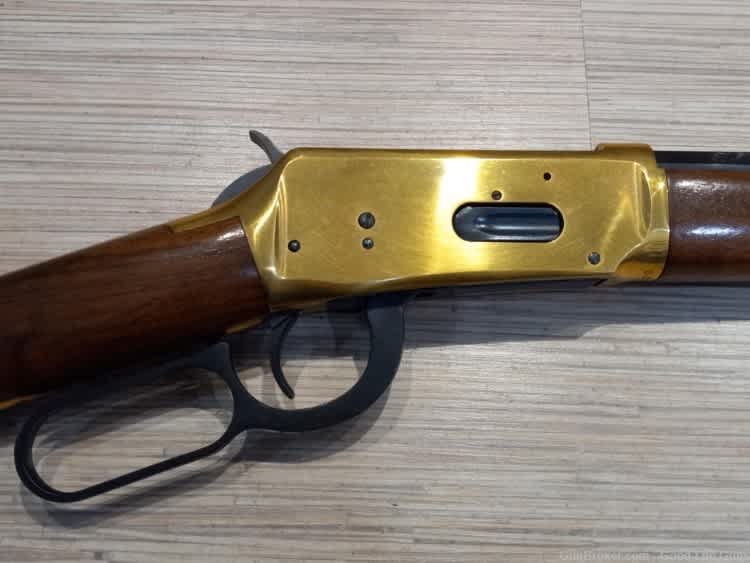 WINCHESTER 94 CENTENNIAL 66 LEVER RIFLE 30.30 GOLD PLATED BOX NEVER FIRED!-img-2