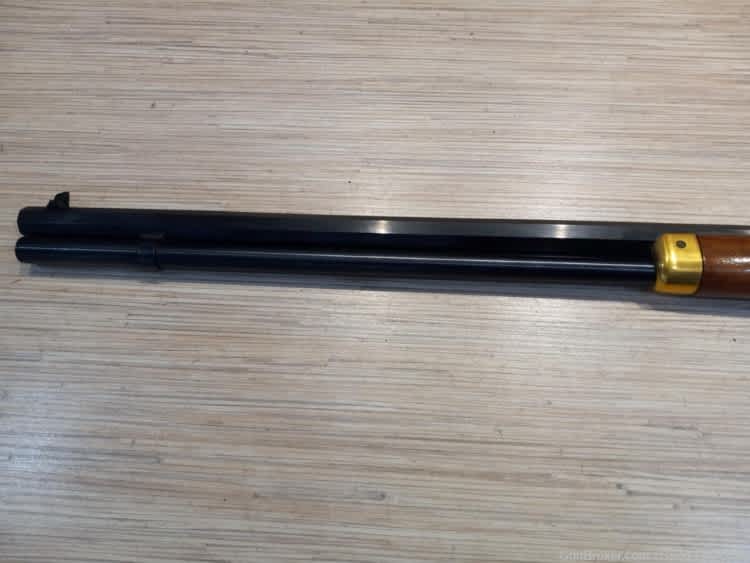 WINCHESTER 94 CENTENNIAL 66 LEVER RIFLE 30.30 GOLD PLATED BOX NEVER FIRED!-img-9