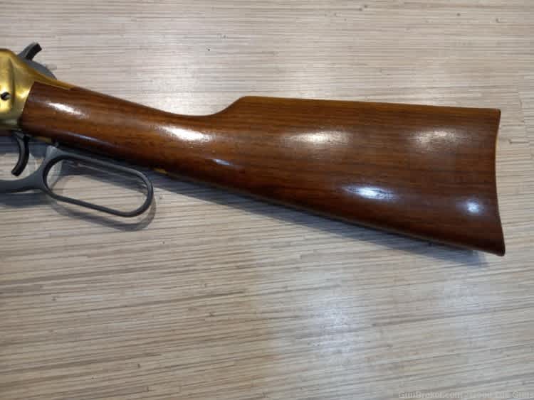 WINCHESTER 94 CENTENNIAL 66 LEVER RIFLE 30.30 GOLD PLATED BOX NEVER FIRED!-img-6