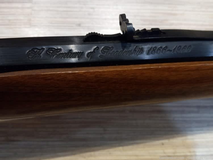 WINCHESTER 94 CENTENNIAL 66 LEVER RIFLE 30.30 GOLD PLATED BOX NEVER FIRED!-img-15
