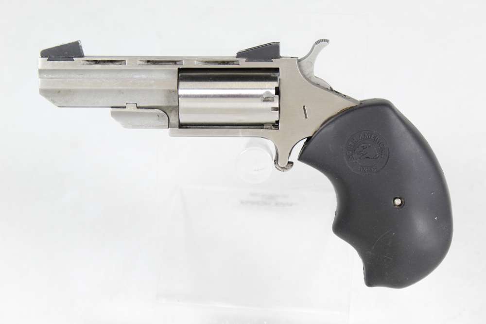North American Arms NAA Black Widow .22 WMR & .22 LR Mini Revolver w/ Box-img-1