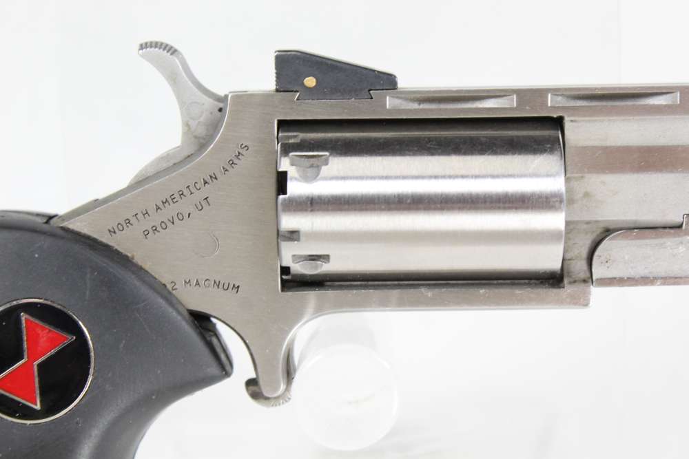North American Arms NAA Black Widow .22 WMR & .22 LR Mini Revolver w/ Box-img-4