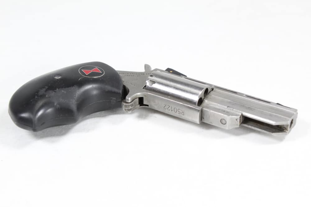 North American Arms NAA Black Widow .22 WMR & .22 LR Mini Revolver w/ Box-img-13