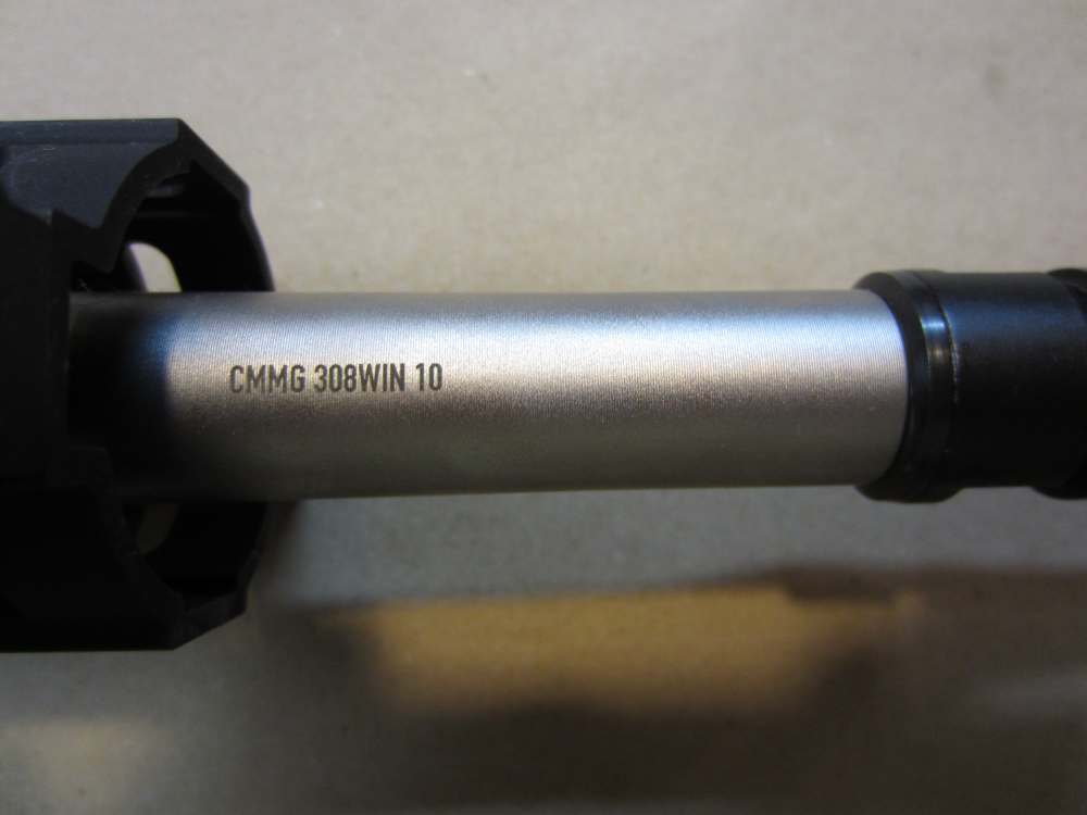 CMMG UPPER MK3 3GR 308WIN 18in Stainless Steel Heavy Taper Barrel Like New-img-10
