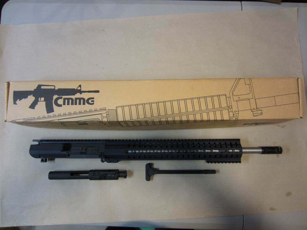 CMMG UPPER MK3 3GR 308WIN 18in Stainless Steel Heavy Taper Barrel Like New-img-2