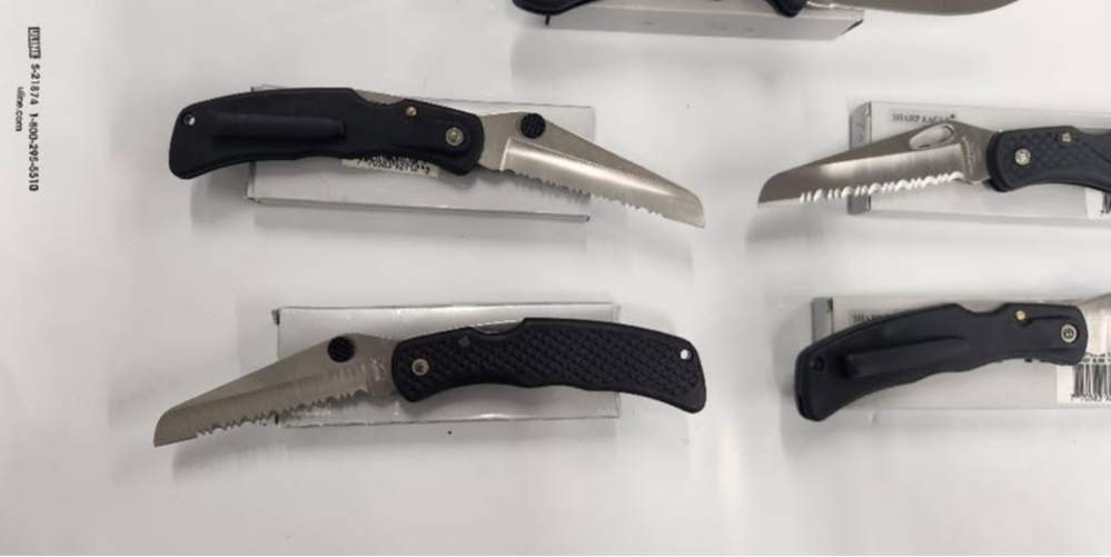 BULK LOT OF 6:  Ruko Folding Blade Pocket Knives -img-1