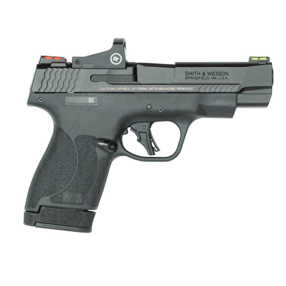 S&W P. Center 9mm M&P 9 Shield Plus Pistol w/ Crimson Trace 4", 13+1- 13251-img-2