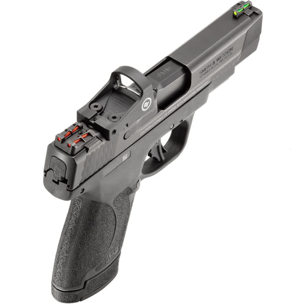 S&W P. Center 9mm M&P 9 Shield Plus Pistol w/ Crimson Trace 4", 13+1- 13251-img-5
