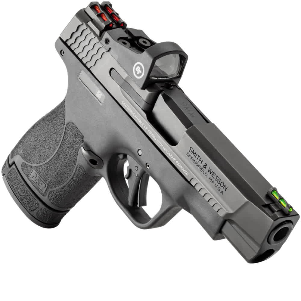 S&W P. Center 9mm M&P 9 Shield Plus Pistol w/ Crimson Trace 4", 13+1- 13251-img-3