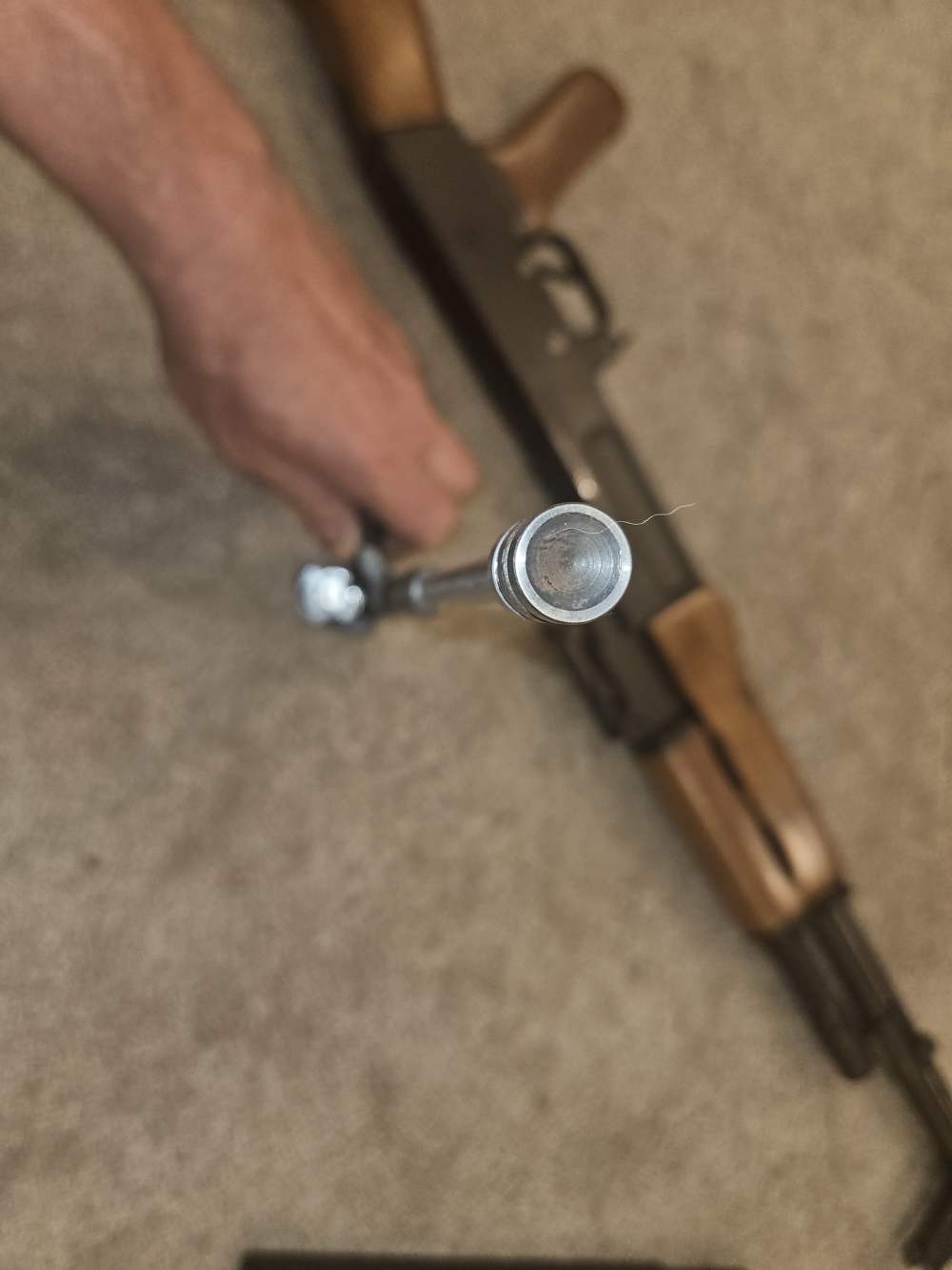 Arsenal AK-47,   SA M-7A1. Milled . 7.62x39. Custom Wood. -img-3