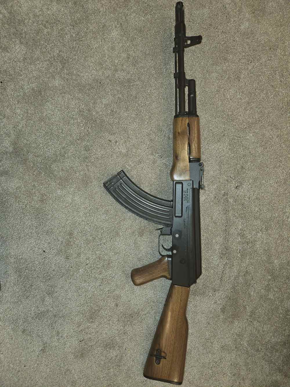 Arsenal AK-47,   SA M-7A1. Milled . 7.62x39. Custom Wood. -img-0