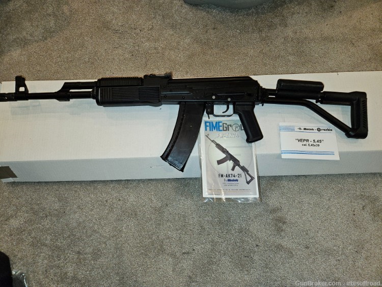 Russian. VEPR. AK74-21. Molot factory, 5.45x39.  New in a box.-img-1