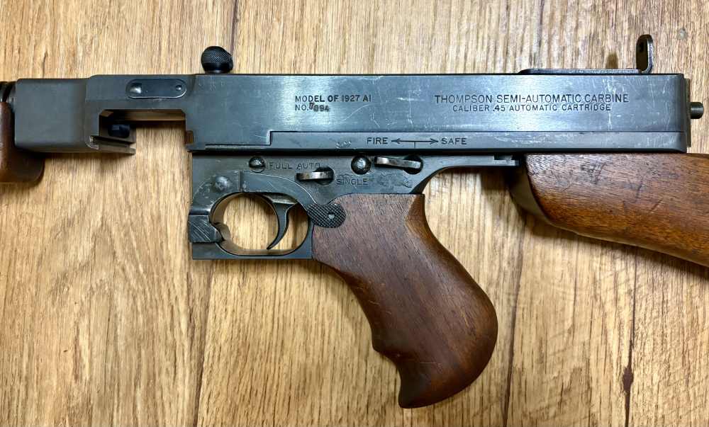 AUTO ORDNANCE WEST HURLEY 1927A1 TOMMY GUN TRANSFERABLE SUBMACHINE GUN -img-2