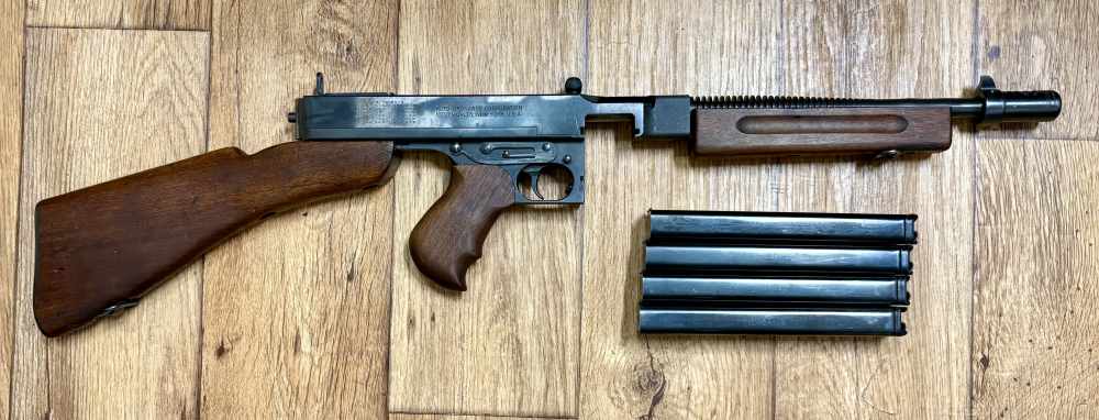 AUTO ORDNANCE WEST HURLEY 1927A1 TOMMY GUN TRANSFERABLE SUBMACHINE GUN -img-0