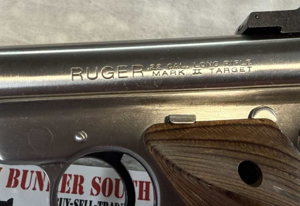 LNIB 2003 Ruger Mk II Competition Target Model Stainless -img-8