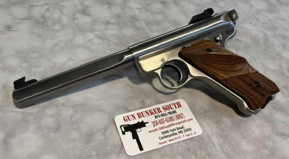 LNIB 2003 Ruger Mk II Competition Target Model Stainless -img-6