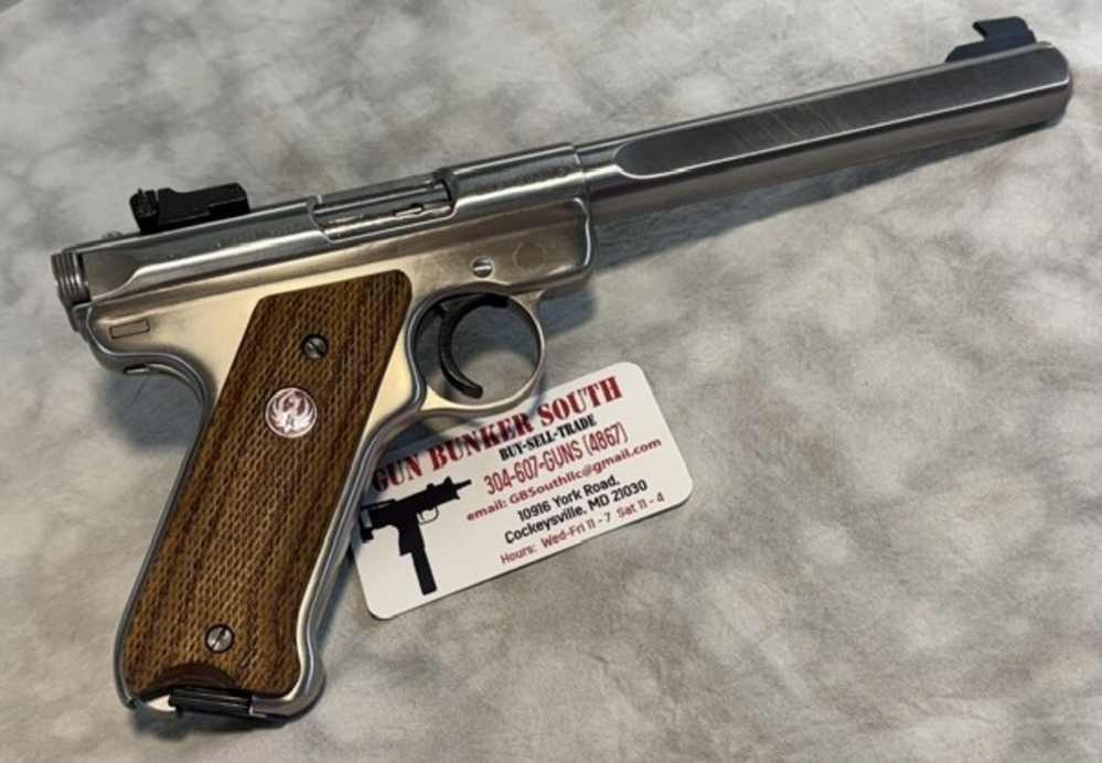 LNIB 2003 Ruger Mk II Competition Target Model Stainless -img-1