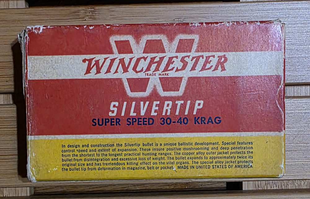 Winchester Super-Speed 30-40 Krag Silvertip 180gr Expanding Point Bullet-img-2