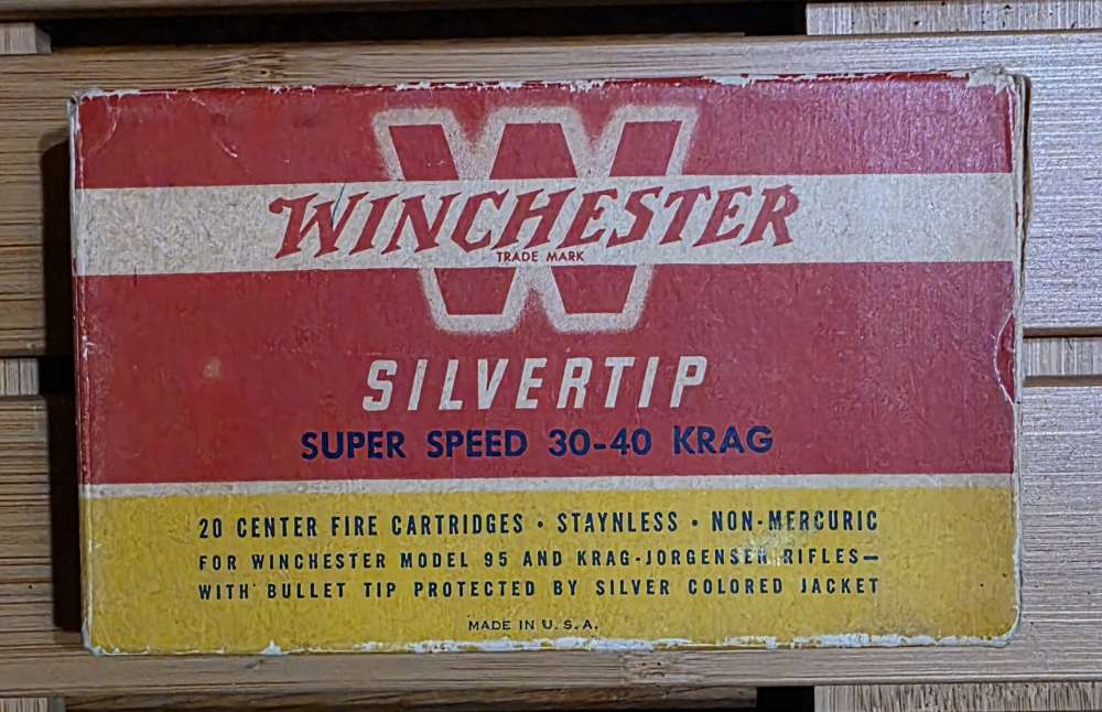 Winchester Super-Speed 30-40 Krag Silvertip 180gr Expanding Point Bullet-img-0