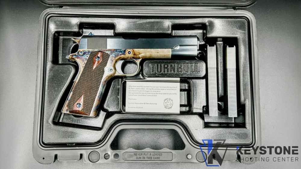 LNIB RARE Turnbull Early Prod Hand Fit 1911 5" 45ACP w/ Orig Box & 2 Mags-img-34