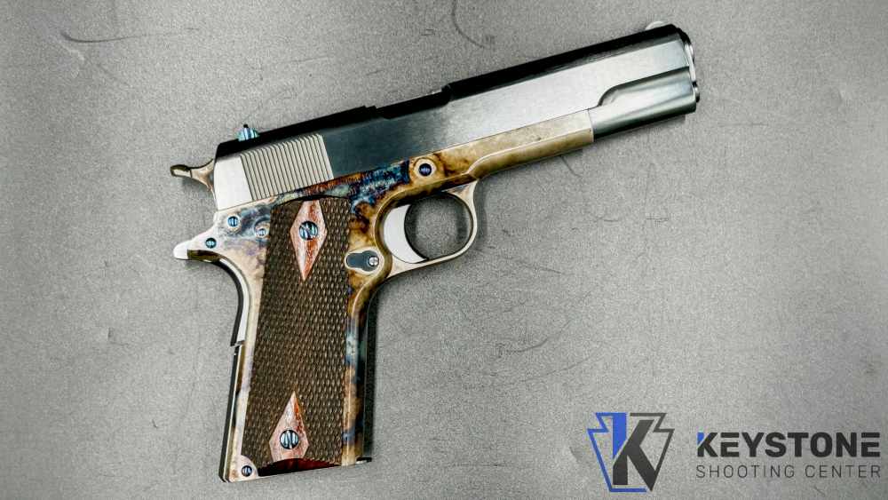 LNIB RARE Turnbull Early Prod Hand Fit 1911 5" 45ACP w/ Orig Box & 2 Mags-img-0