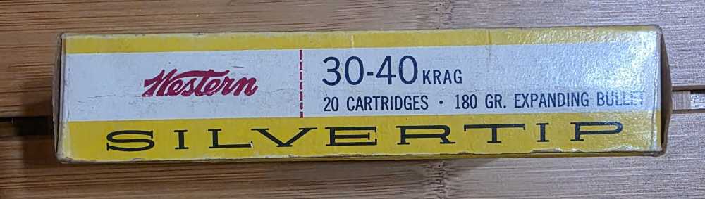 Western Super-X 30-40 Krag Silvertip 180gr Expanding Point Bullet-img-1