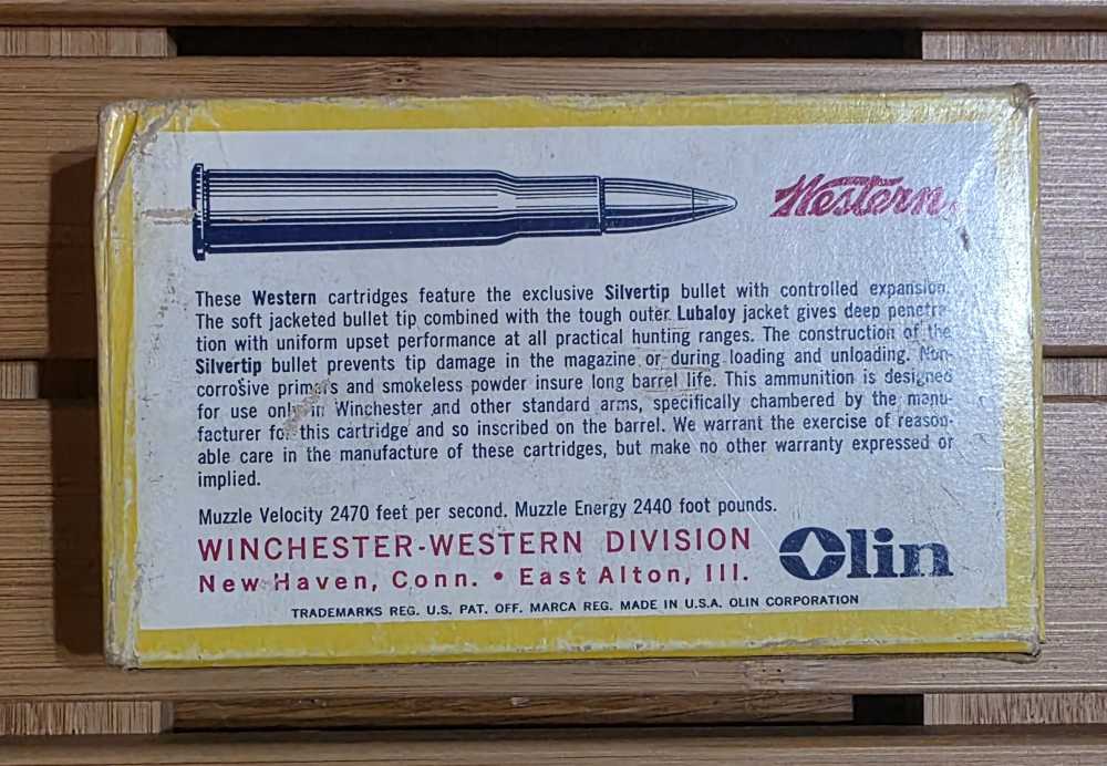 Western Super-X 30-40 Krag Silvertip 180gr Expanding Point Bullet-img-2