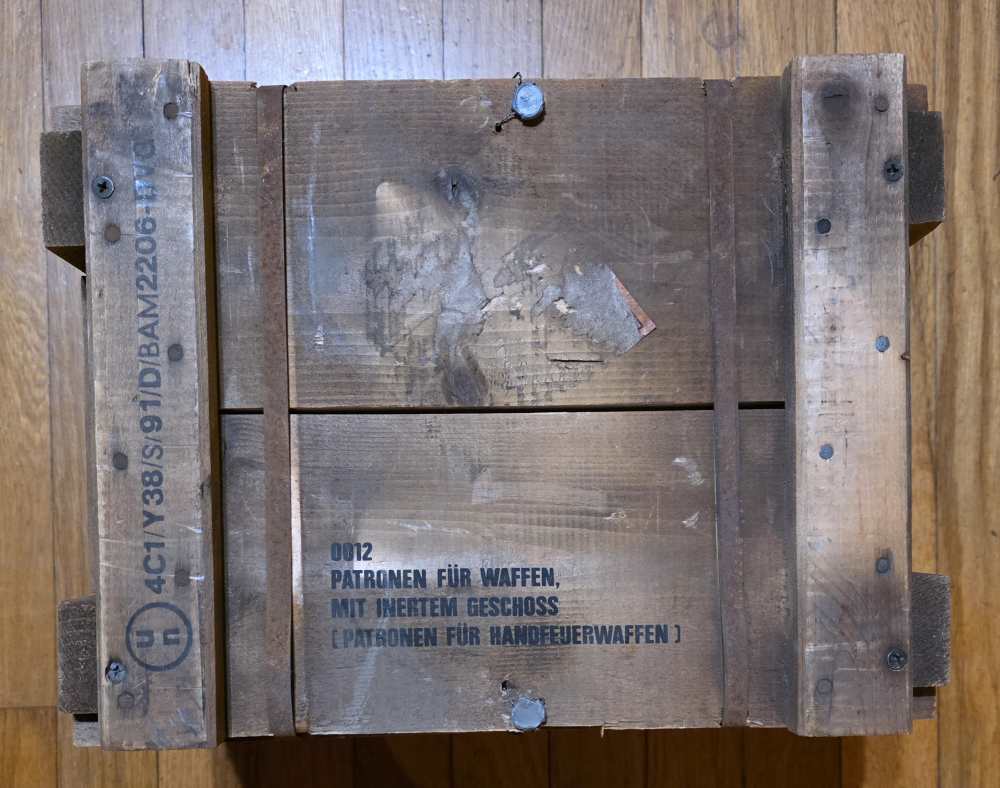 DAG 9mm Training Ammo Blue Plastic Blank Geco DAG91G1388 Austrian Surplus-img-1
