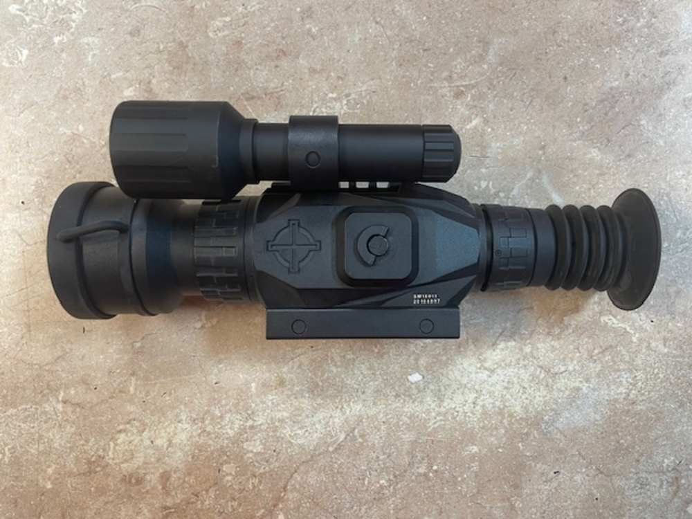 SIGHT MARK WRAITH 4-32X50 DIGITAL RIFLE SIGHT W/ ILLUMINATOR-img-1